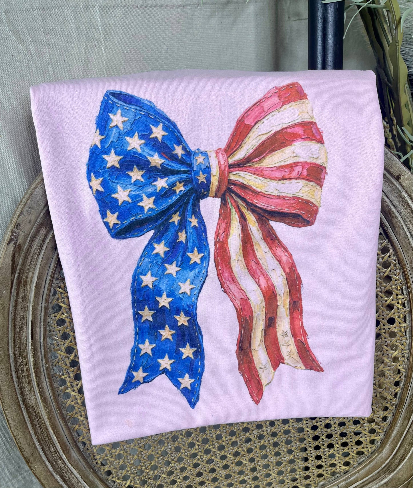 American Flag Bow
