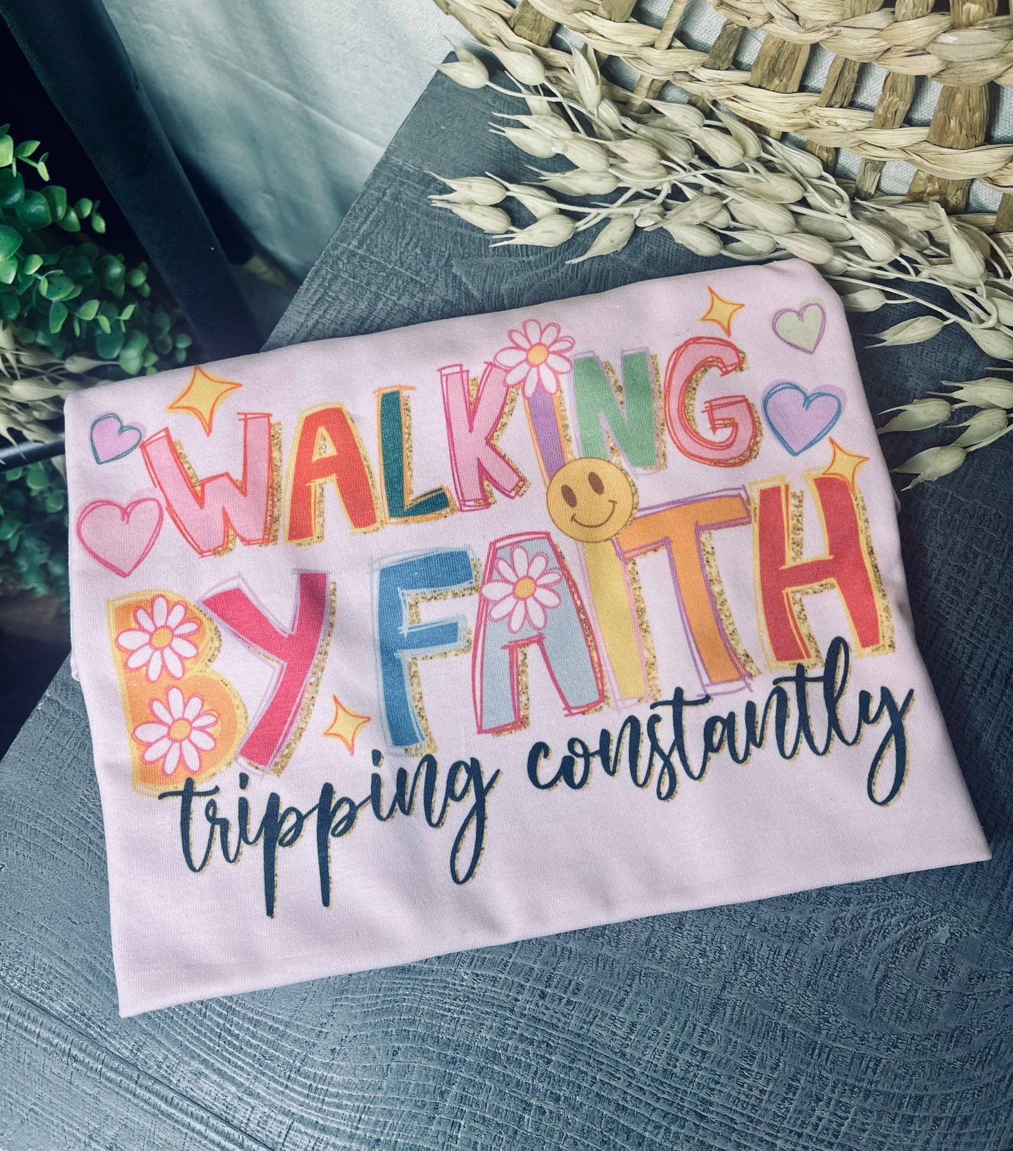 Walking by Faith Tripping