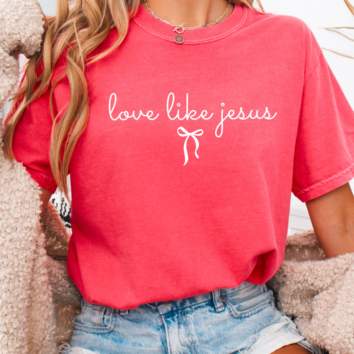 Love Like Jesus Christian T-Shirt | Comfort Color