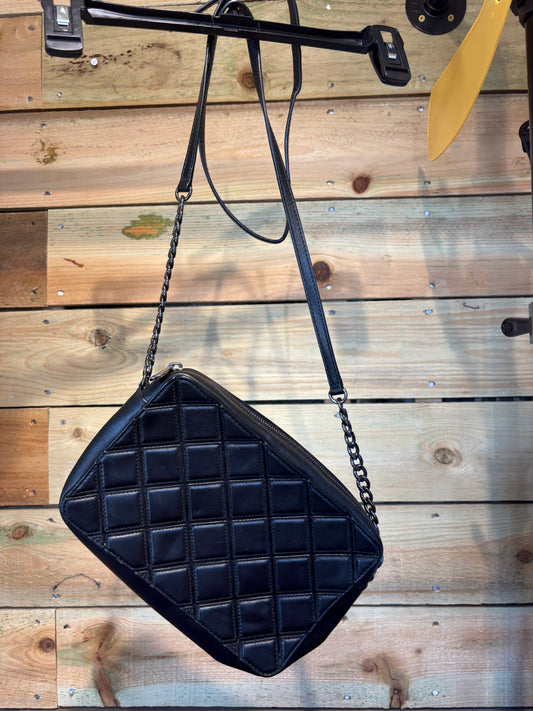 MICHAEL KORS BAG PEWTER CHAIN